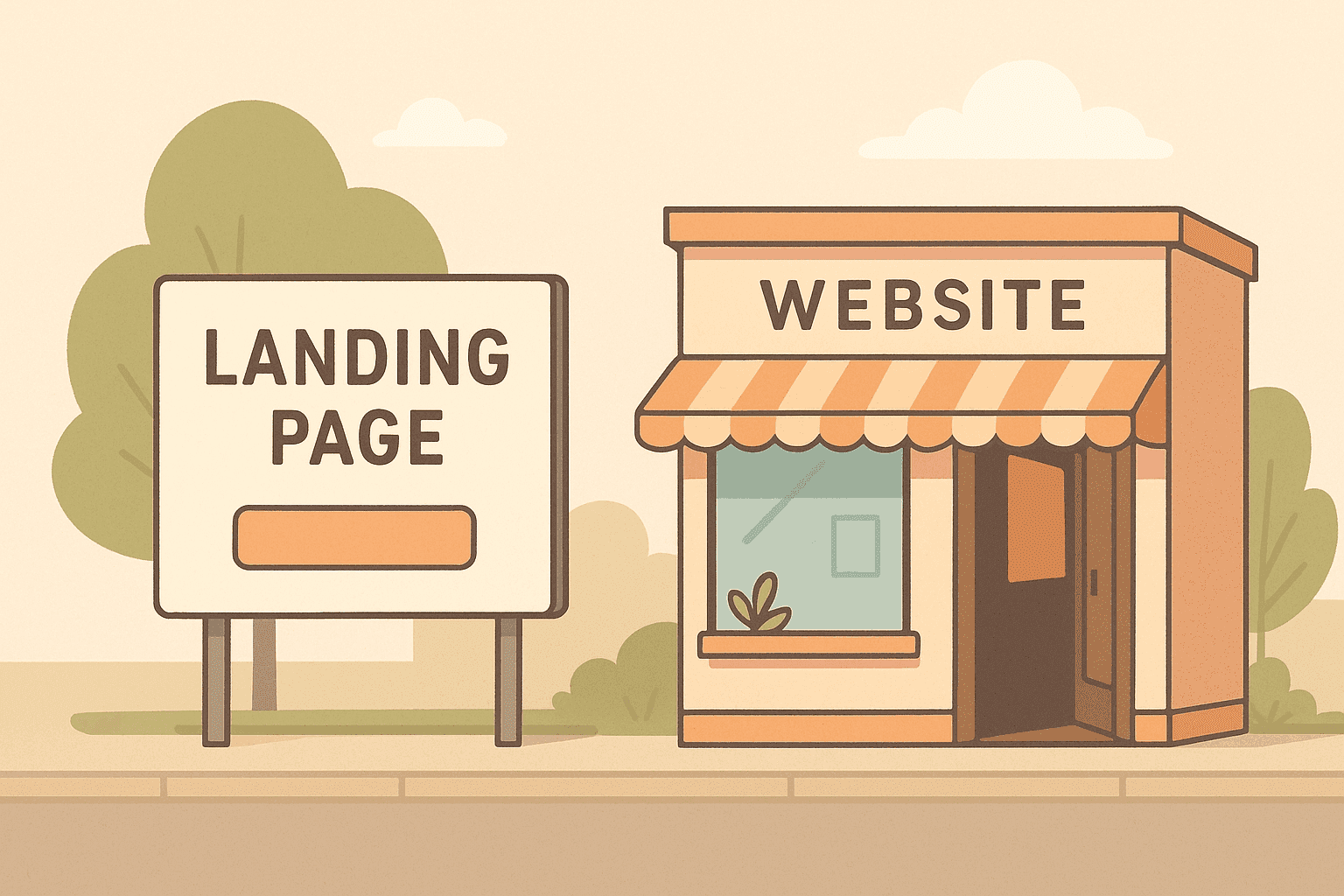 Landing Page vs Website: What’s the Real Difference & Which Do You Need?